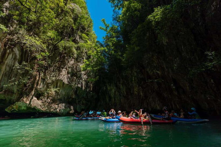 Phuket: Phang Nga Bay Lunch and Dinner Sunset Party Cruise - Water Sports and Recreation