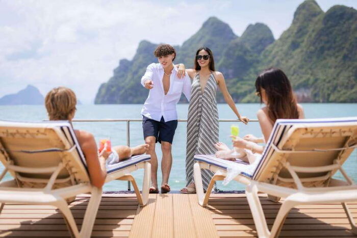 Phuket: Phang Nga Bay Lunch and Dinner Sunset Party Cruise - Inclusions and Amenities