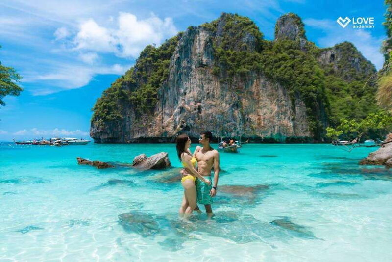 Phuket: Phi Phi Maiton Island Sunset Premium Catamaran Tour - Itinerary Highlights