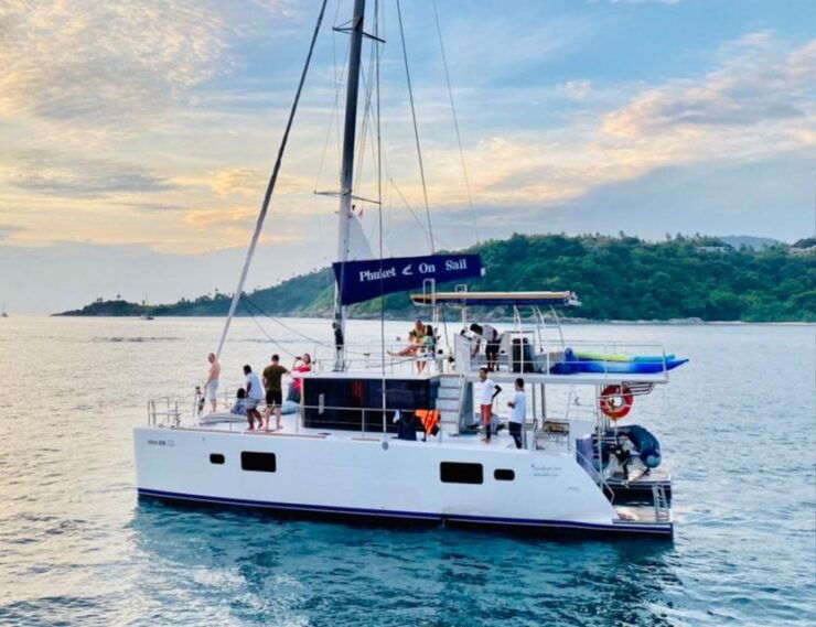 Phuket : Phuket Private Sunset Cruise by Catamaran Yacht - Sail in Style on a Catamaran Yacht