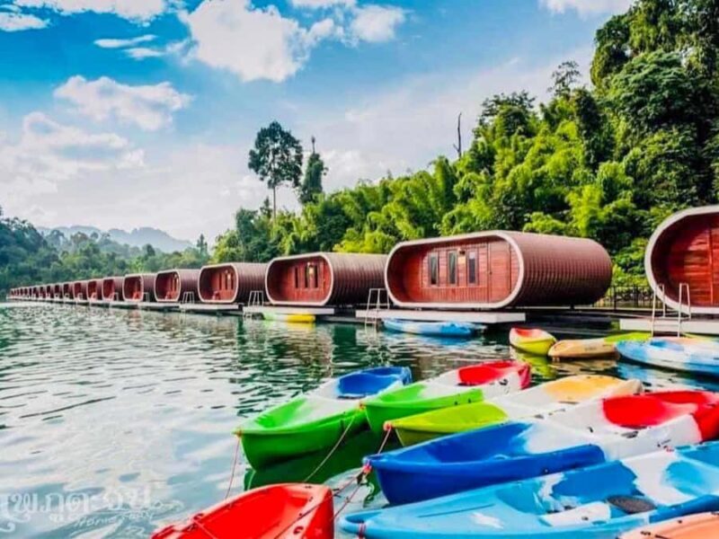 Phuket: Private Khao Sok National Park and Cheow Lan Lake - Visiting the Elephant Sanctuary and Monkey Temple