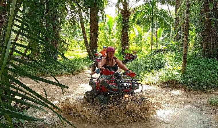 Phuket: Private Tour Khao Lak - Bamboo Rafting, ATV & Turtle - Pickup and Departure