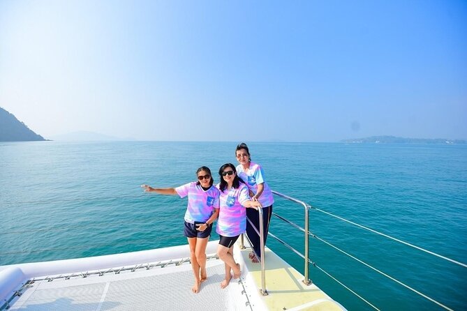 Phuket: Racha Yai & Koh Hey Catamaran Tour - Beach Activities and Relaxation