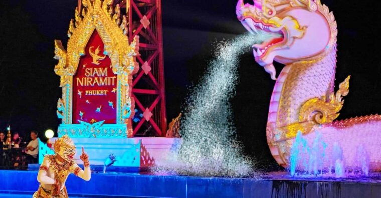 Phuket: Siam Niramit Ticket With Round Transfer and Dinner - Stage Dimensions and Special Effects