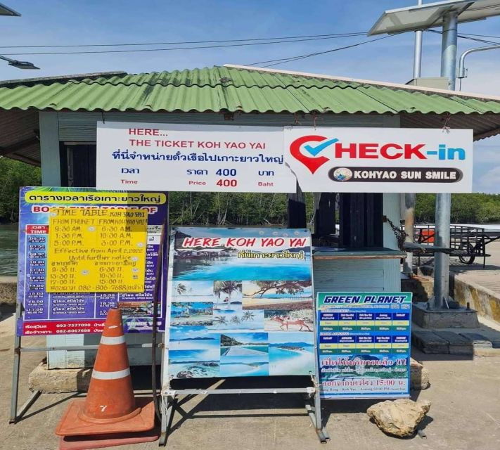 Phuket: Speedboat Transfer to Ao Nang or Railay via Ko Yao - Hassle-free Travel Options