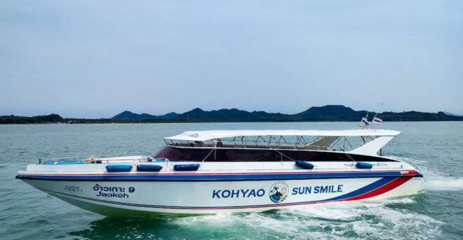 Phuket: Speedboat Transfer to Ao Nang or Railay via Ko Yao - Shared Speedboat Transfers