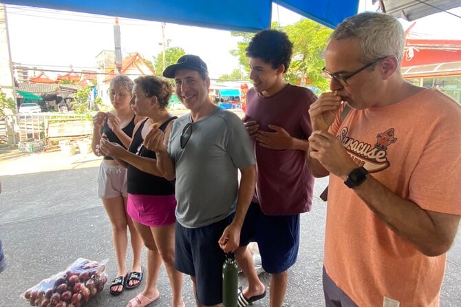 Phuket Thai Cooking Class Half Day Local Market Tour Thai Fruit Tasting - Inclusions
