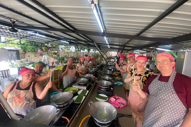 Phuket Thai Cooking Class Half Day Local Market Tour Thai Fruit Tasting - Local Market Tour