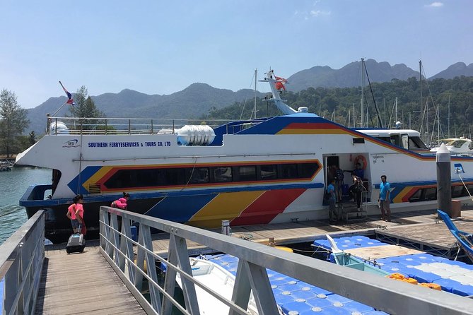 Phuket to Langkawi by Satun Pakbara Speed Boat and Ferry - Pickup Details