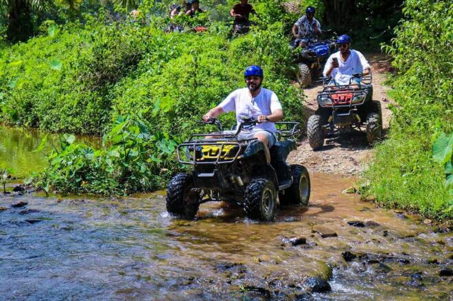 Phuket :White Water Rafting,ZipLine Ride ATV & Monkey Temple - Tips for Participants