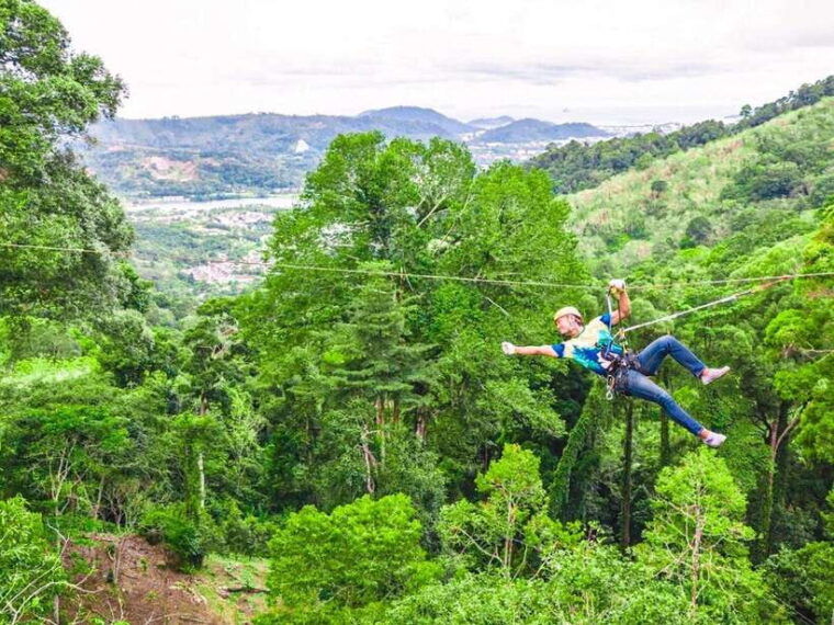Phuket: Zip Line & ATV Adventure With Hotel Transfer Option - Ziplining Through the Rainforest