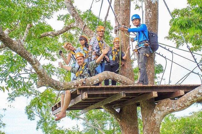 Phuket Zipline Adventure Tour - Zipline Course Features