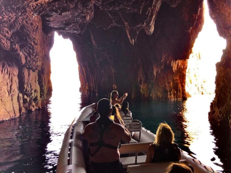 Piana Calanques Cruise - Swimming Boat for 12 People - Adrenaline-Filled High-Speed Moments