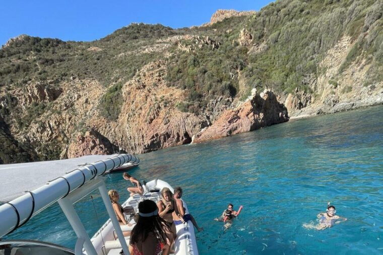 Piana Sunset Cruise Aperitif Swimming Boat 12 Places - Activities