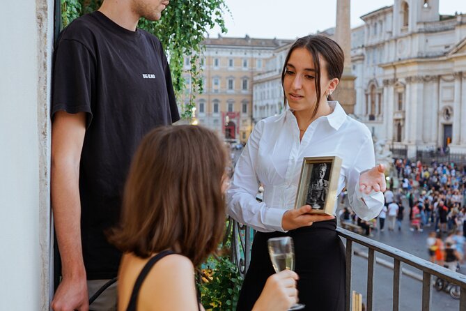 Piazza Navona Balcony Experience: Roman Wine and Delights Tasting - Note