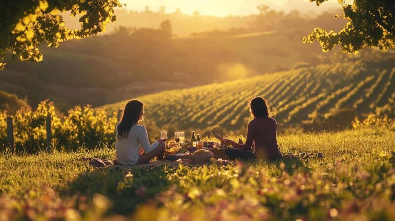 Picnic among the rows of Vernaccia di San Gimignano - Who Would Love This?