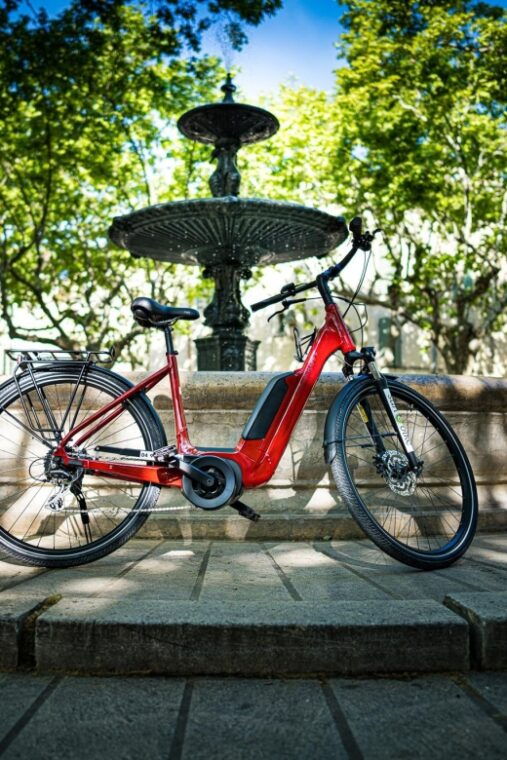 Picnic in the Middle of a Vineyard by E-Bike - Navigation With Detailed Itinerary on Smartphone