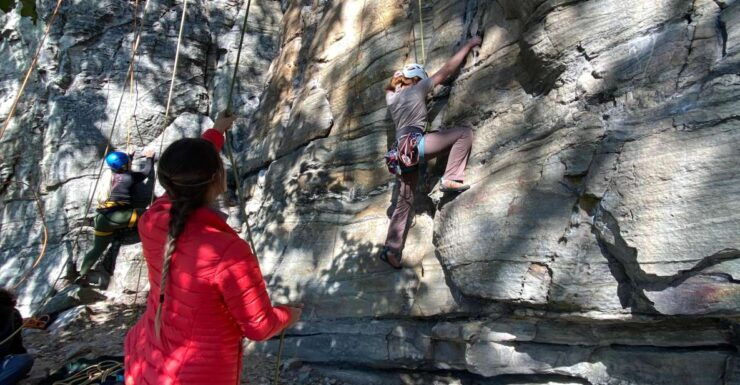 Pilot Mountain, NC: Go Rock Climbing With an AMGA Guide - Activity Description