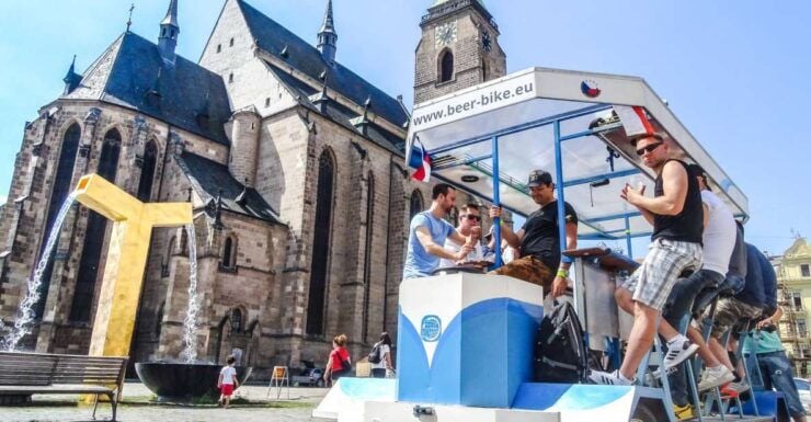 Pilsen: 1.5-Hour Beer Bike With Unlimited Beer - Experience Highlights