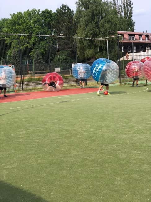 Pilsen: Bubble Soccer - Included and Not Included
