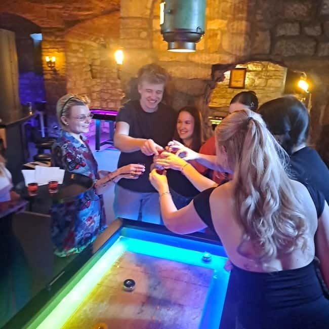 Ping pong or shuffleboard for up to 6 players - What to Expect from Your Evening at Crew Bar Prague