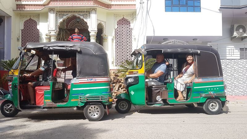 Pink City Full-Day Private Cultural Tour by TukTuk - Jaipur by tuk-tuk, with the city close at hand