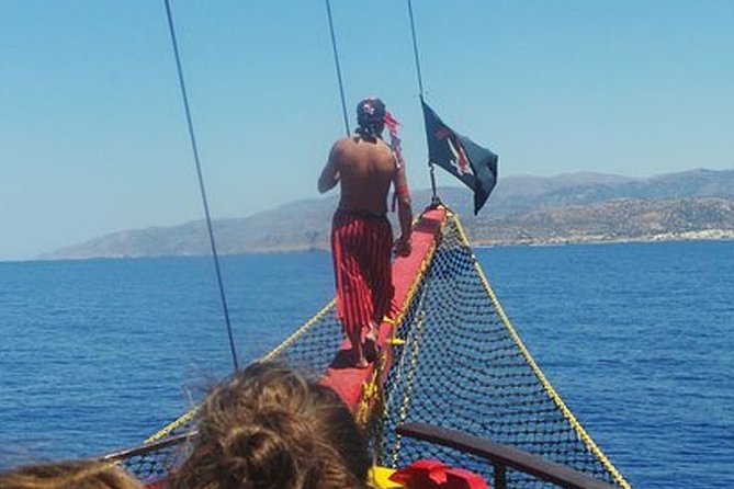 PIRATE BOAT 4.5h With Transfer & Lunch From Hersonissos CRETE - Tour Details