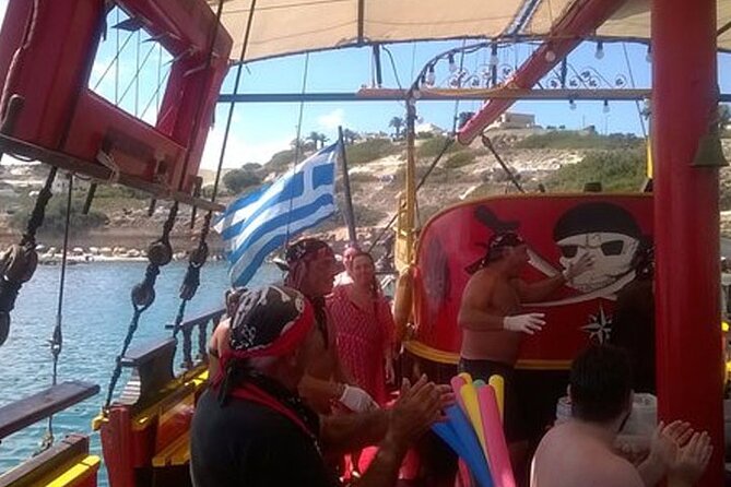 PIRATE BOAT 4.5h With Transfer & Lunch From Hersonissos CRETE - Additional Information
