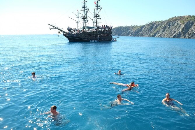 Pirate Boat Trip Around Kemer From Antalya With Lunch - Cancellation Policy