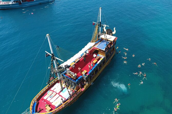 Pirate Ship Cruise With Food and Swimming Stops in Alanya - Location