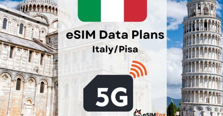 Pisa: Esim Internet Data Plan for Italy High-Speed 4g/5g - Booking and Cancellation Policy