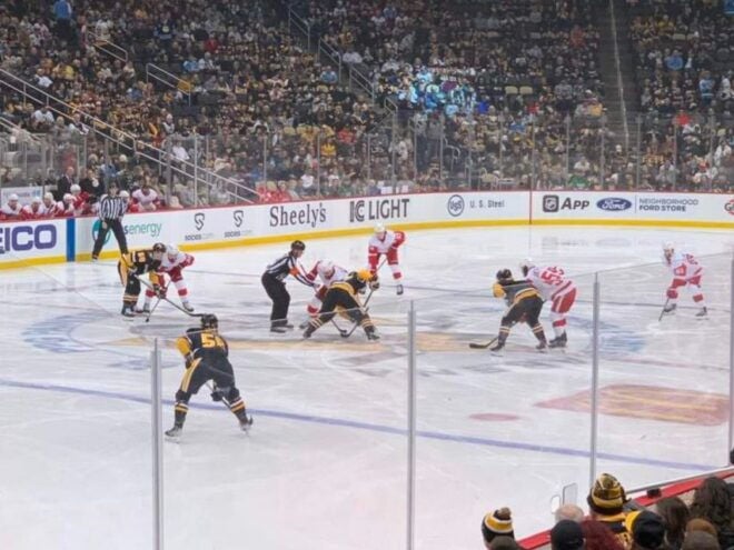 Pittsburgh: Pittsburgh Penguins Ice Hockey Game Ticket - Full Description