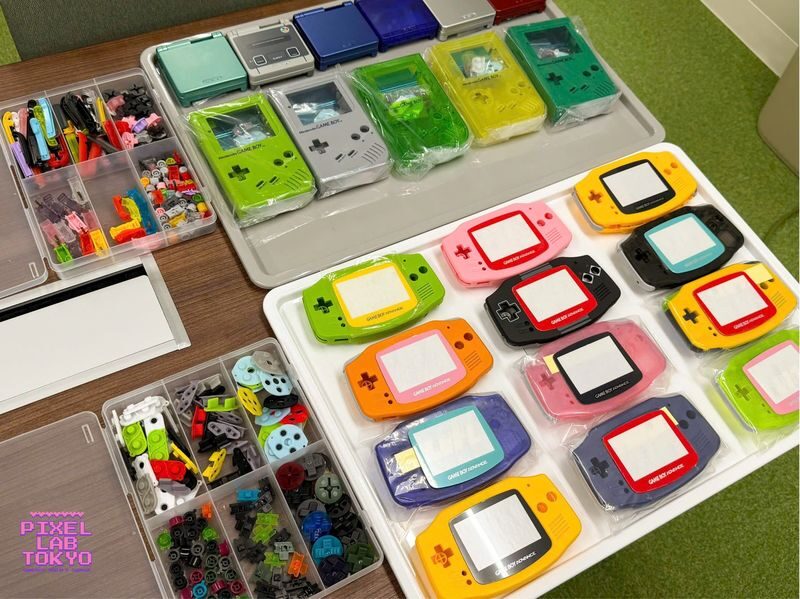 Pixel Lab Tokyo: Gameboy Mod Workshop (Original/Advance/SP) - Meeting near Akihabara, with one detail to confirm