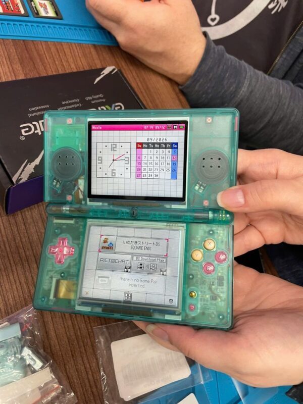 Pixel Lab Tokyo: Pixel Lab Tokyo: DS Lite USB-C & IPS Mod Workshop - What the Two-Hour Workshop Is Like