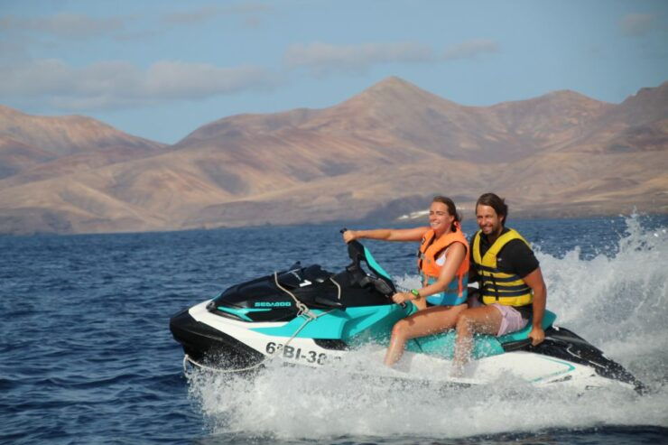 Playa Blanca: 40-Minute Jet Ski Excursion in Marina Rubicón - Experience