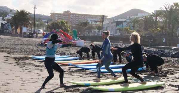 Playa De Las Americas: Surfing Group Lesson With Equipment - Group Size and Languages