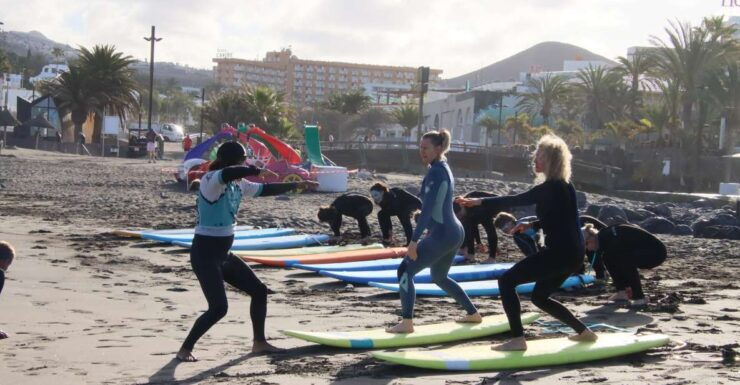 Playa De Las Americas: Surfing Group Lesson With Equipment - Pricing and Duration
