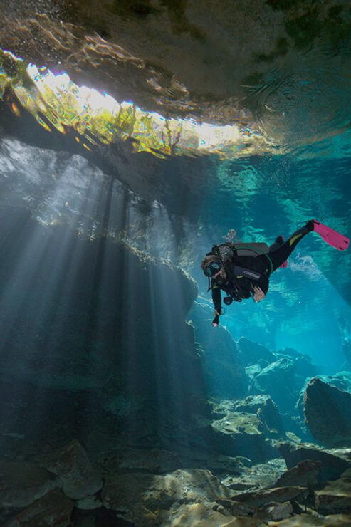 Playa Del Carmen: Epic Dive @ Cenote Chac Mool - Diving Experience