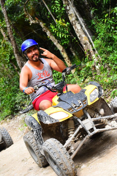 Playa Del Carmen: Shared Atv, Zipline, and Cenote Adventure - Location and Duration