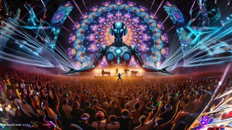 Poble Espanyol: Mega Silent Disco Event Visuals & Music - Musical Genres & Artists