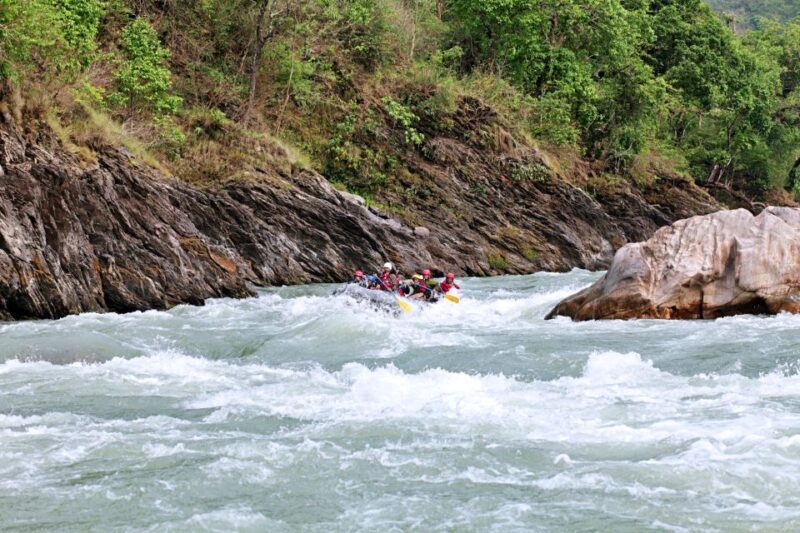 Pokhara: Half Day Upper Seti Rafting & Paragliding adventure - Pokhara: Half Day Upper Seti Rafting & Paragliding adventure