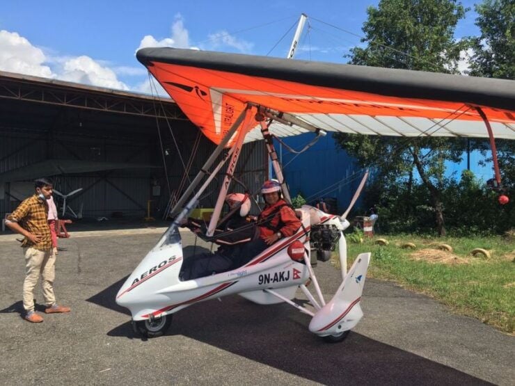 Pokhara: Thrilling Ultralight Flight Sky Tour - Driver and Pickup