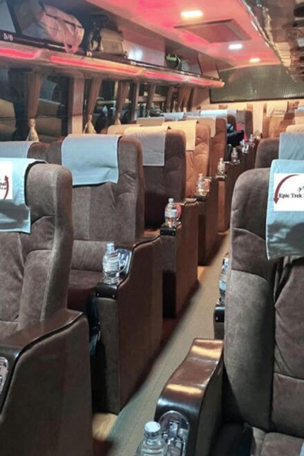 Pokhara to Bandipur Luxury Sofa Bus Ticket - Luxury Bus Amenities