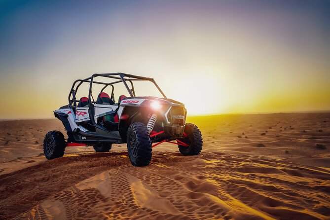 Polaris 1000CC 4seater Buggy Rental in an Open Desert Safari - Physical Fitness Requirements