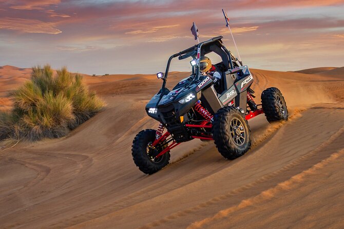Polaris 1000cc Self Driver Dune Buggy Experience At Arabian Desert - Equipment and Instruction