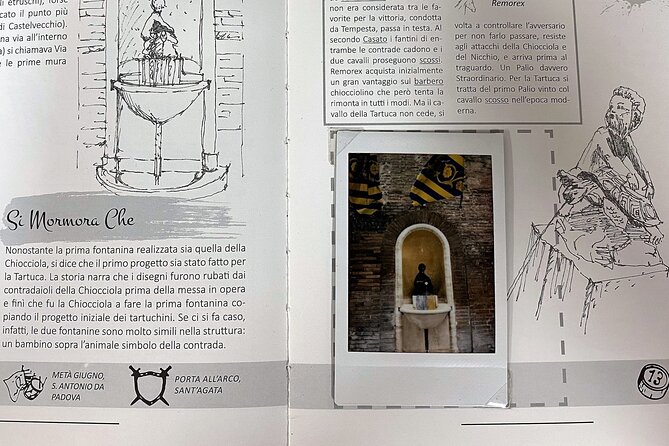 PolaTour The 17 Fountains of the Contradas of Siena - Instant Camera Experience