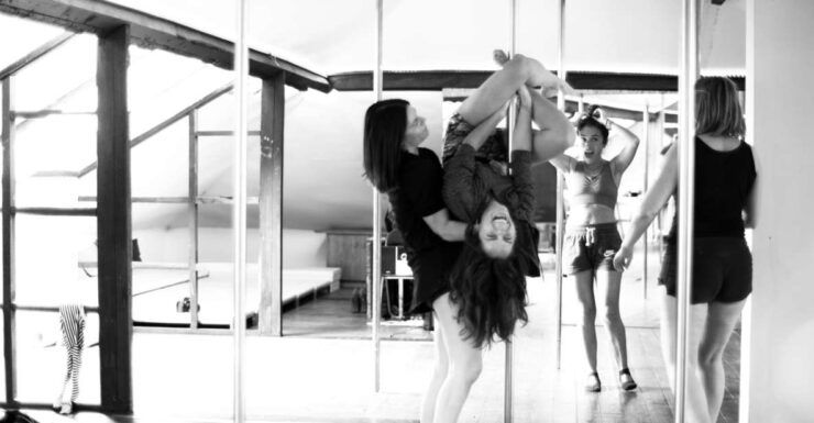 Pole Dance Class - Exotic or Acro, Depending on the Day - Class Schedule and Styles