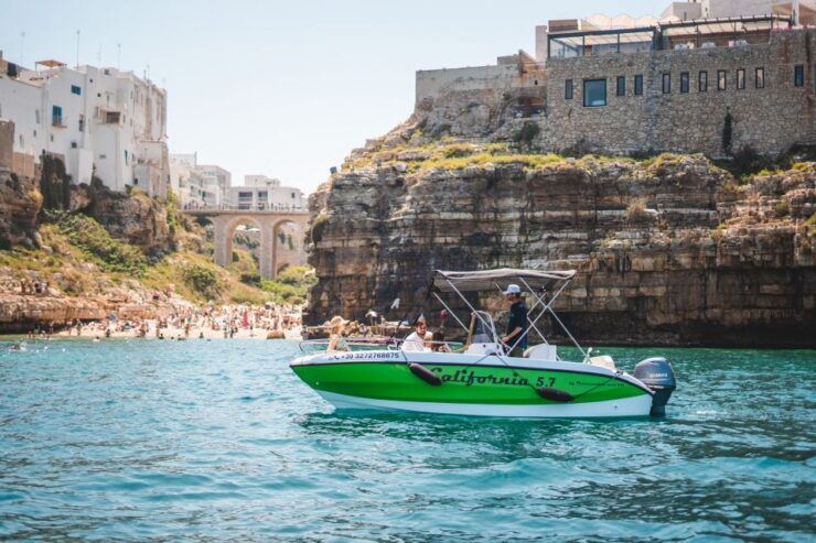 Polignano a Mare: Private Speedboat Cave Trip With Aperitif - Tour Details