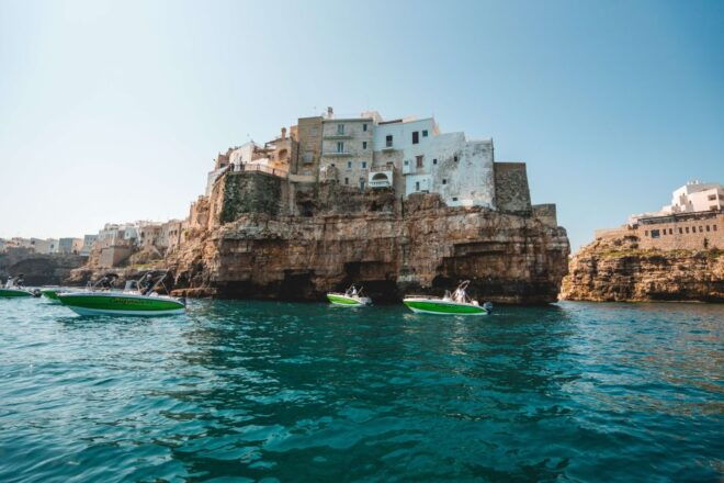 Polignano a Mare: Private Speedboat Cave Trip With Aperitif - Booking Information