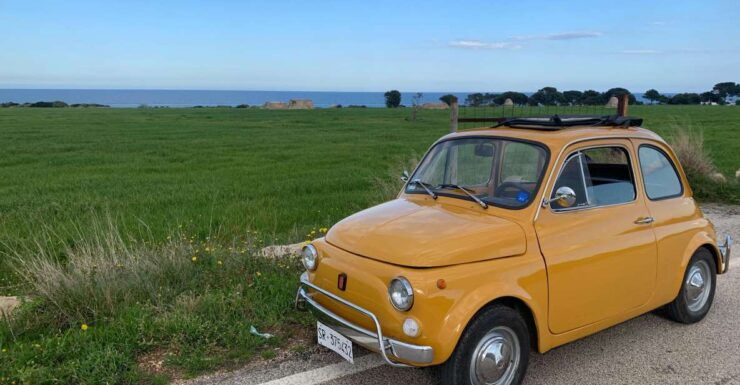 Polignano a Mare: Tour by Vintage Fiat 500 With Driver - Pricing and Duration